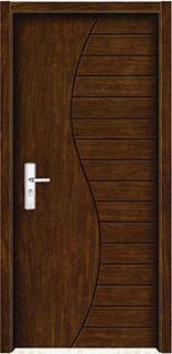 steel wood security armored door