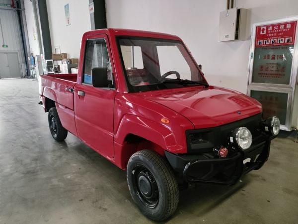Carro elétrico 4KW Mini Cargo Pickup Truck do recolhimento de 50KM/H 72V