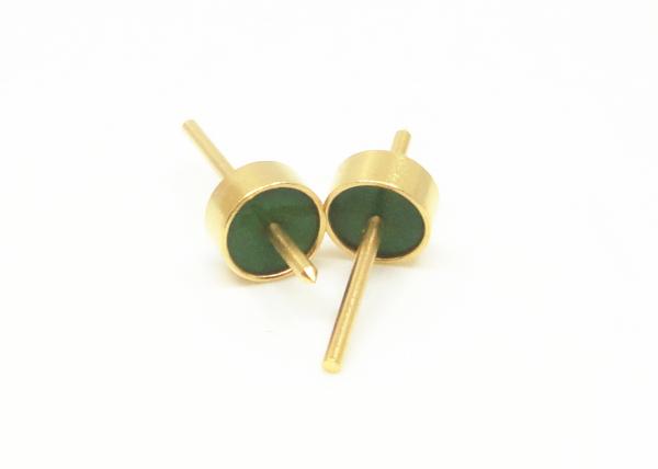 Hermetic RF Feedthroughs Glass To Metal Seal Connectors Pierced Pin