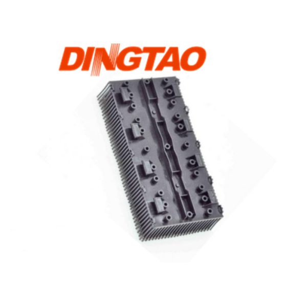 131241 Black Nylon Bristle Block For Lectra Vector FX Q25 Parts , 20505000 GT7250 Cutter