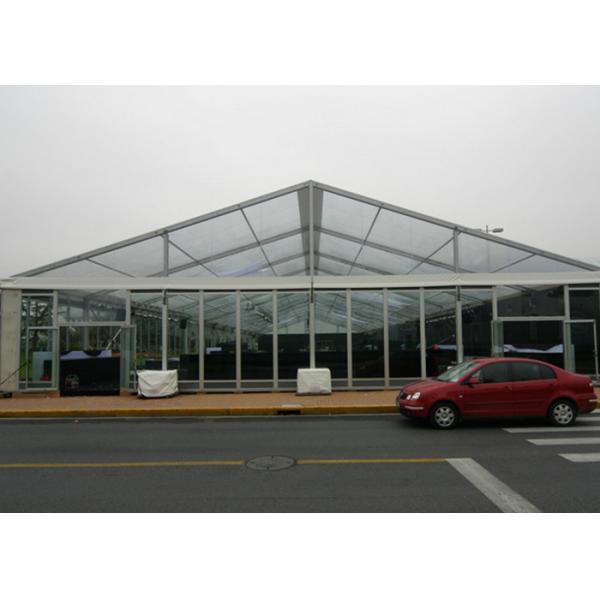 Heavy Duty 20 X 20m Large Outdoor Marquee Event Tent Red / White Color