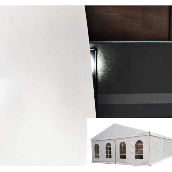 ポリエステルベルト付きの防水テント用布