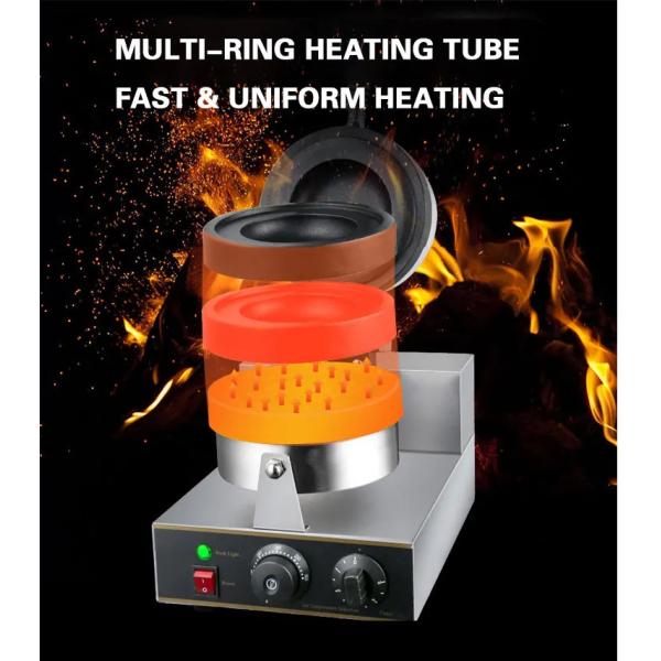 НЛО хлеб гамбургер электрический пресс Коммерческая пирожка электрический нержавеющая сталь мясо гамбургер машина обычное закусочное оборудование