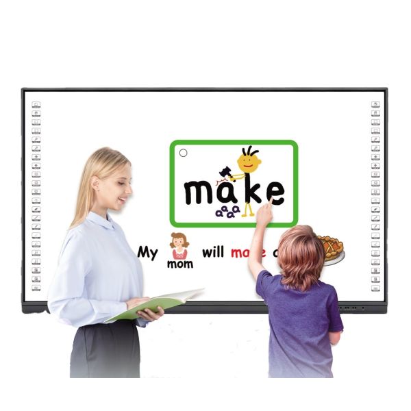 86 Inch Interactive Whiteboard with 20 Point Capacitive Touch Screen and 8 MP Pixel Visualizer for Conference and Education