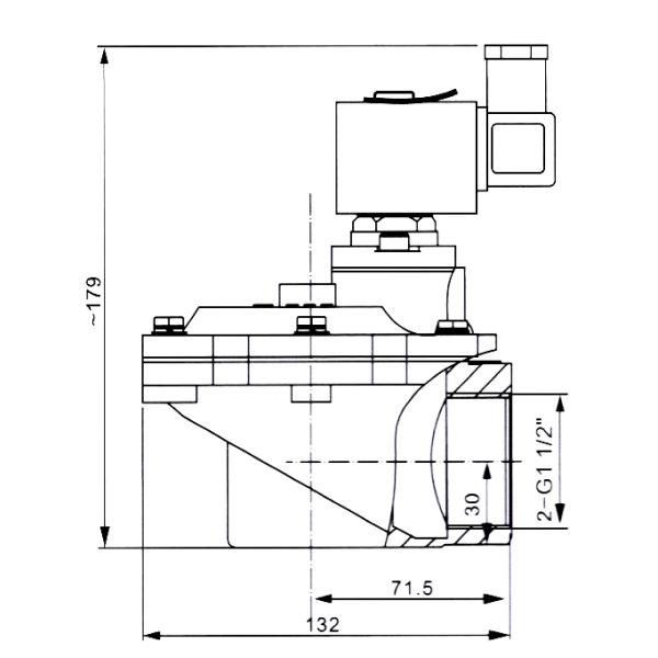 Клапан ИМПа ульс сборника пыли диафрагмы дюйма C113447 SCG353A047 1-1/2»