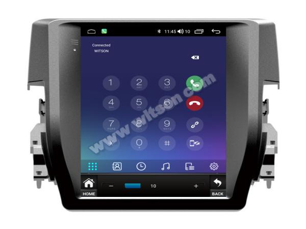 9.7'' Tesla Vertical Screen For Honda Civic 2016- 2018 Android Car Multimedia Player