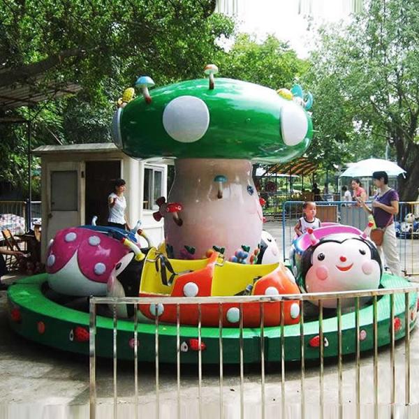 Indoor Amusement Park Rides Ladybug Paradise Ride CE ISO Certification