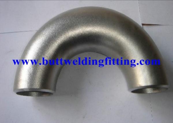 L / SR Stainless Steel Tubing Elbows Inconel 625 180 Degree Elbow