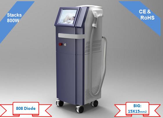Removedor Underarm indolor do cabelo, máquina indolor da remoção do cabelo do laser do diodo do poder superior 808nm