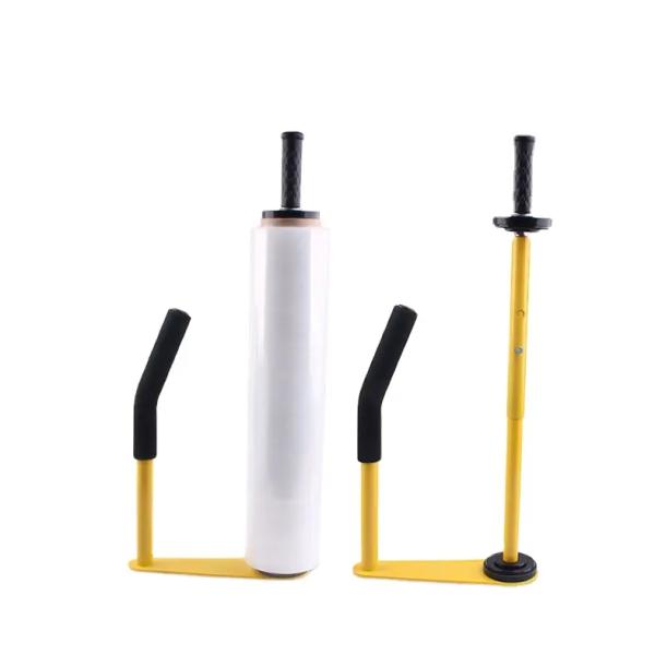 PE Stretch Film Handle Pallet Stretch Dispenser Plastic Stretch Film Wrap Tool Stand Dispenser & Holder