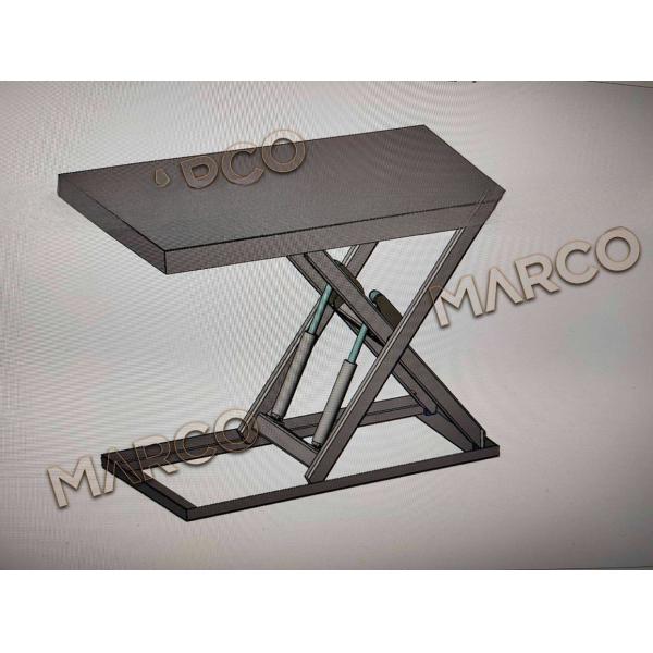 Stationary Hydraulic Scissor Lift Table with Bellow for Automation Industry Material Transfer and Positioning