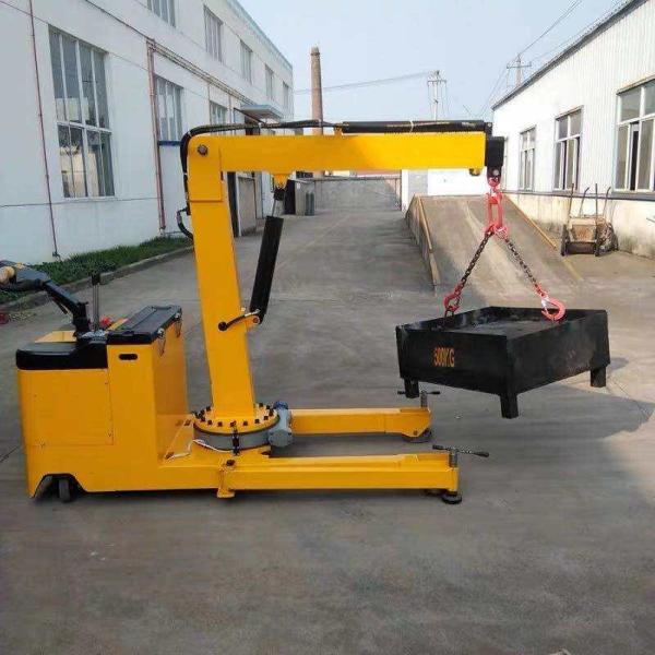 1T Battery Trolley Crane Electric Rotating For Places With Flat Floor