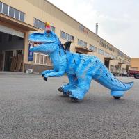 Manège de dinosaures animatroniques robotisés pour parc d'attractions dans un centre commercial