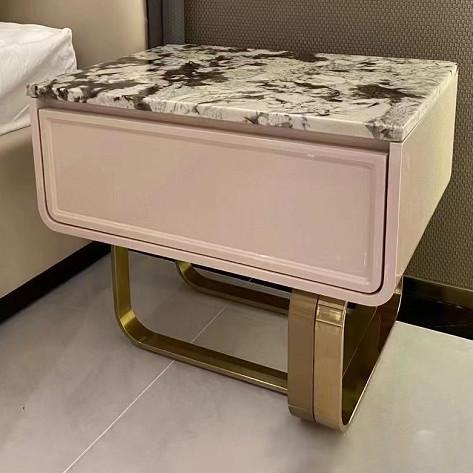 Cabeceira 19 tabelas de cabeceira luxuosas modernas modernas de Nightstands 0.6m do italiano
