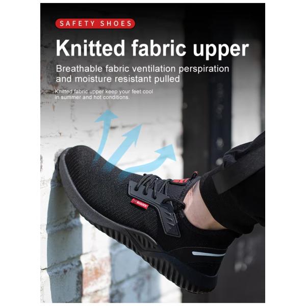 Zapatos de pie de acero para hombres, zapatos de seguridad de estilo deportivo para hombres