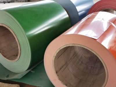 Smooth Bright Color Coated Aluminum Coil 20-2400mm Width Prepainted Aluminum Coil