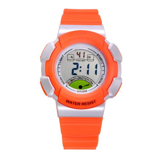 Sports Electronic Digital Movt Watch Fashion Unisex Digital Watch 239mm Band Length