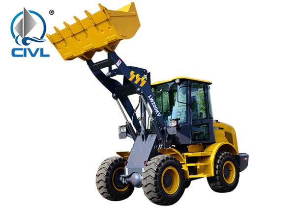 CVZL50GN 5 Ton Articulated Wheel Loader With High Torque And High Efficiency Drive Chain