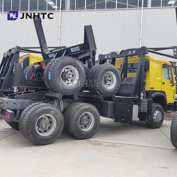 Log de madeira que leva 6x4 principal - tipo do combustível diesel do caminhão do motor