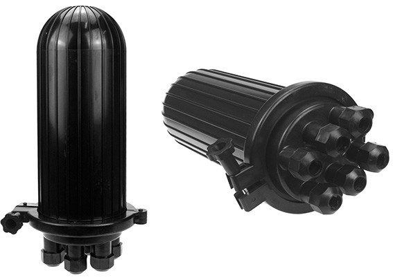 Приложение 3 оптического волокна закрытия купола по вертикали совместное внутри - 3 вне привязывают порты