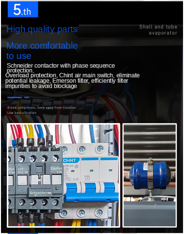 R407 Box Type 2500kw Compact Water Cooled Water Chiller