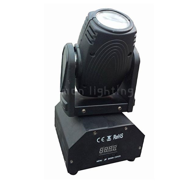 10W RGBW/White Mini LED Moving Head Beam Stage Lights for Bar Theater Party