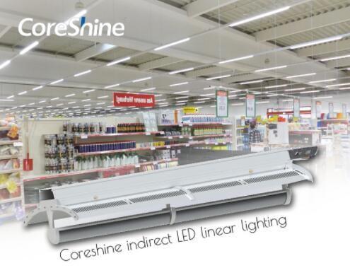Stainless Steel Indirect LED Ceiling Lighting U LINE Aluminum Profile Cover
