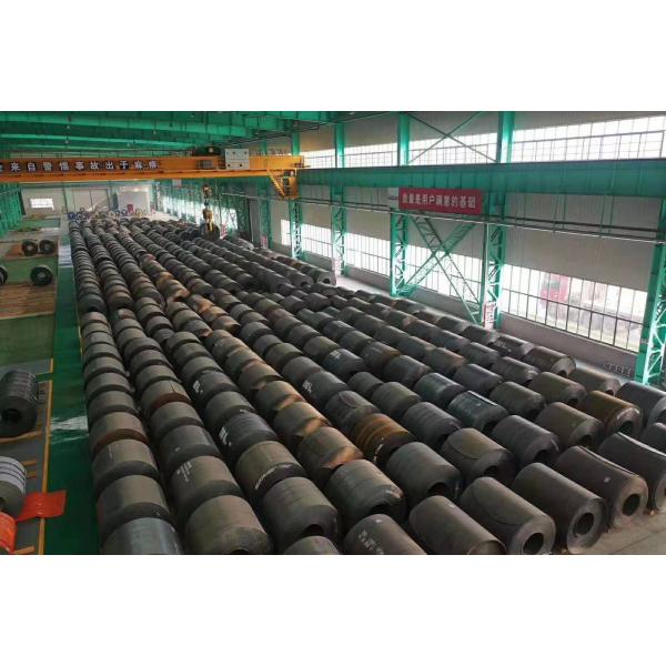 Direct from 0.8mm 1.2mm 1.5mm Hot Rolled Strip Steel Coil for Cutting Processing Service SS400 Q235B S235JR