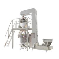 Máquina de embalagem vertical de pesagem multi-cabeça 15-35 sacos/min