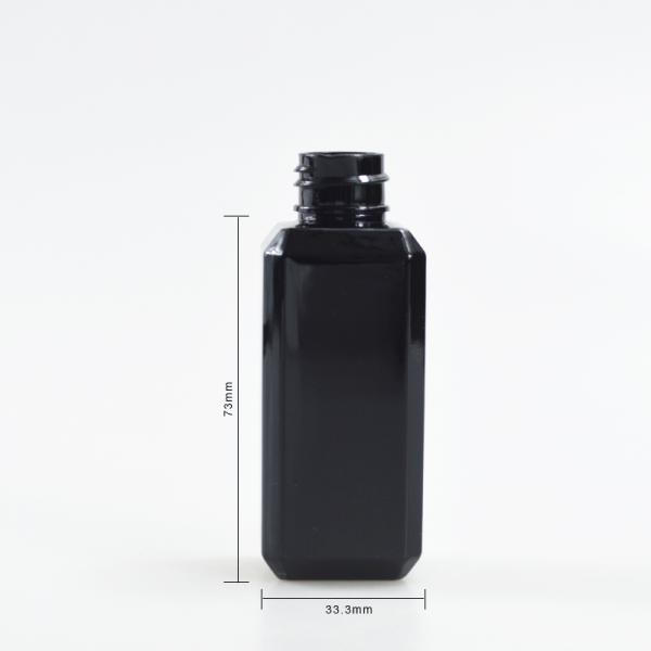 Collar Material petg PET Plastic Bottle 1.7OZ Empty Transparent Alcohol Spray Bottles