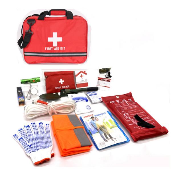 Emergência grande Kit Bag Survival Supplies do fogo da emergência médica do salvamento do kit de primeiros socorros