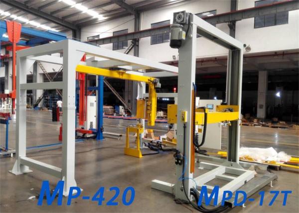 Inline Top Sheet Automatic Stretch Wrapper PLC And Program Sequence