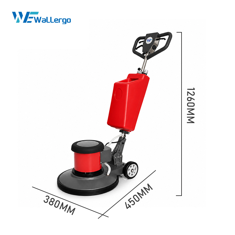 New Style 1300W 175rpm Smart Electric Floor Sweeper Marble Floor Tiles Carpet Cleaning Machine