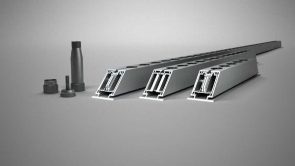 Advertising Exhibition Display Aluminum Profiles