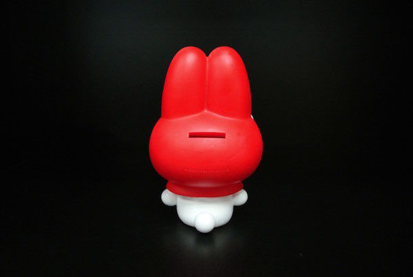 6 Inch Rabbit Melody Coin Bank Toy 80 - 90 Degree PVC Material For Souvenir