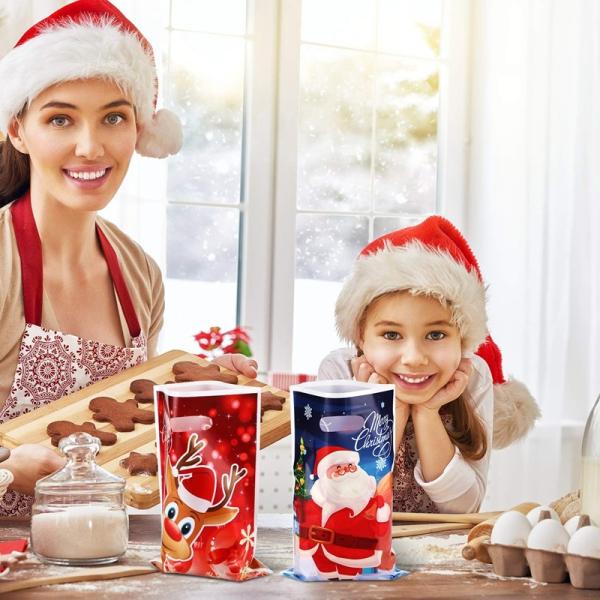 Eco Friendly Plastic Packaging Treat Bags Waterproof For Holiday Party