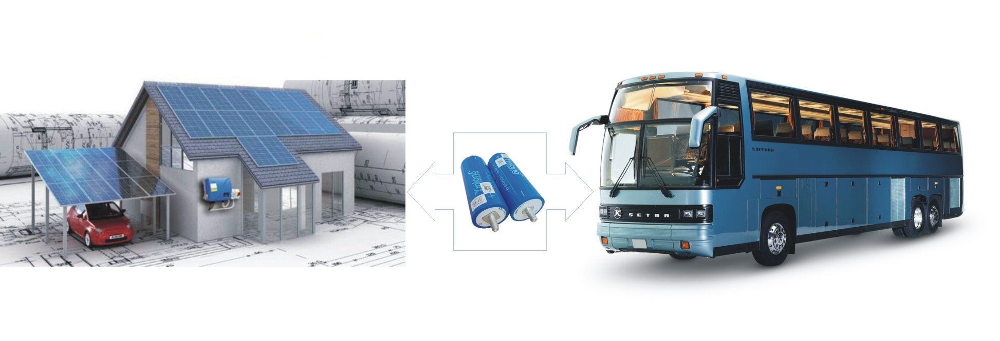 батарея титаната лития 2.3v 45ah 66160 цилиндрическая для домашней силы