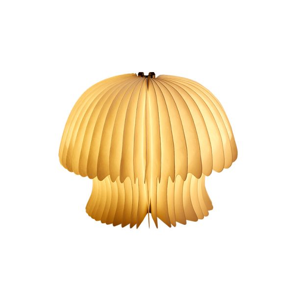 Bedroom Mushroom Paper Lamp Reading Origami Light Pendant