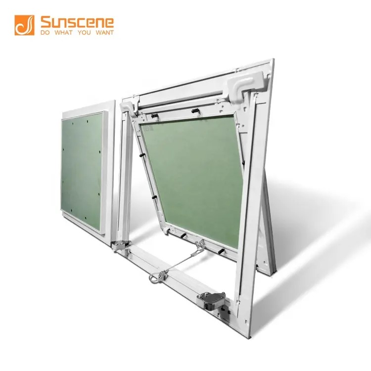 Aluminum Alloy 6063 Plasterboard Ceiling Access Panel With Push Lock