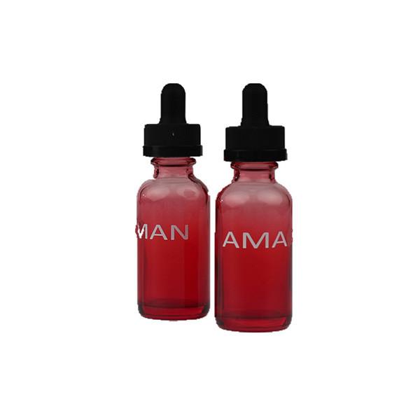 Euro bouteilles en verre ombragées de compte-gouttes du parfum 10ml de Boston