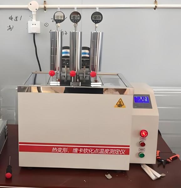 Hdt Vicat Testing Machine Micro Control 500W Adjustable Power