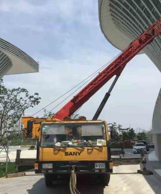 50 Tons Sany Used Truck Crane 58.5mm Lifting Height  For Construction