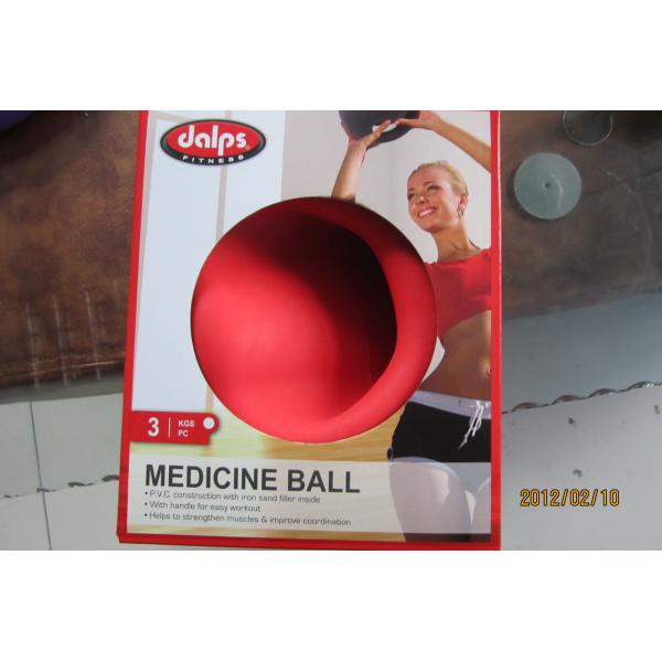 Dual Grip Handle Weight Ball 20LBS Fitness Training Friendly Environment