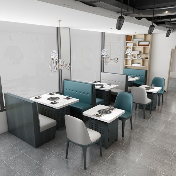 New Arrivals Restaurant Italen Restaurant Tables and Chairs Price Marble Hot Pot Table