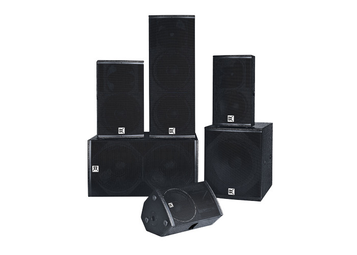 Passive Sound System Bass Speaker , Full Range Pa Dj System Speaker Box