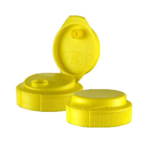 33/410 Customization 32mm Plastic Silicone Lid Plastic Flip Top Cap for Honey Bottle