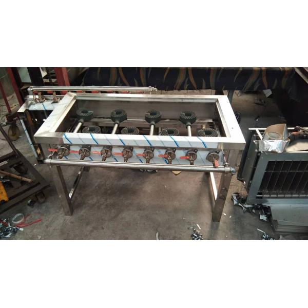 stainless steel kitchen oven worked by nature gas 2000mmx600mmx800mm stainless steel 201