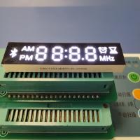Ultra adapté aux besoins du client module d'affichage à LED de segment du chiffre 7 du blanc 4 pour le haut-parleur/radio de Bluetooth