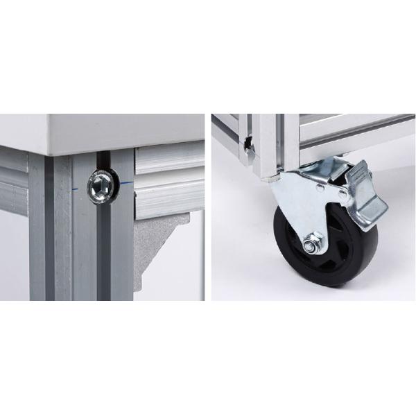 Ручная тележка Третье поколение Легкая труба Алюминиевая сплавная труба Алюминиевая металлическая труба