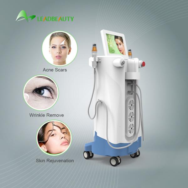 Fractional RF Microneedle machine with 3 kinds of needles for face treatment for salon clinic home use